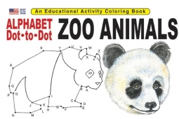 Alphabet Dot to Dot Zoo Animals